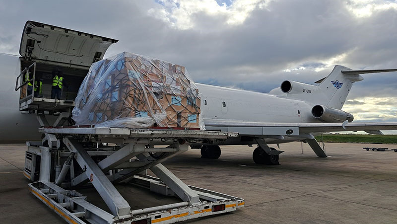 Medical aid arriving in Port Sudan for families affected by conflict