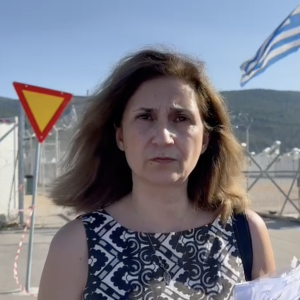 Maria Papamina is providing legal counsel to survivors of the migrant boat disaster in Greece