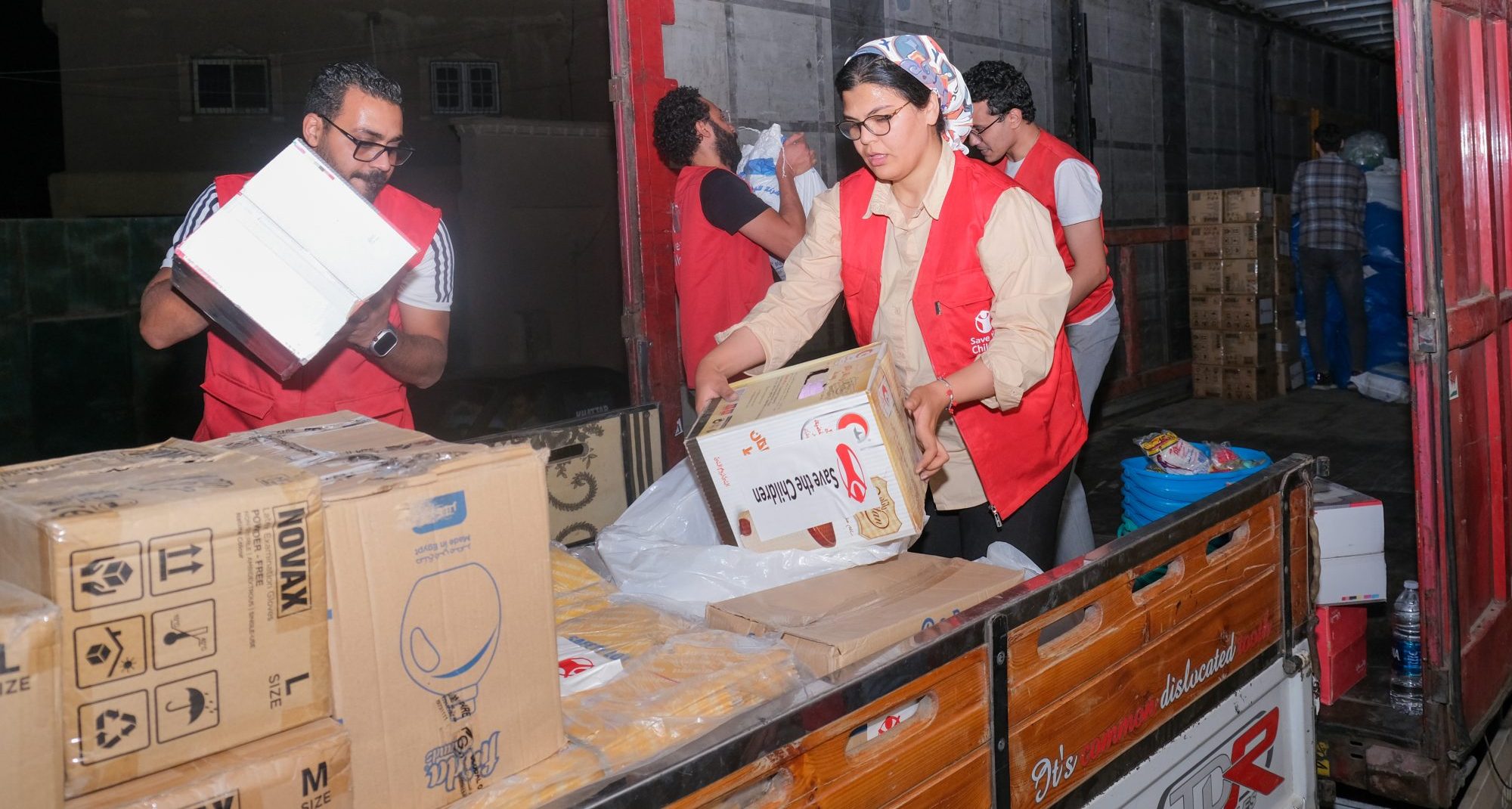 Save the children aid arrives in gaza nowhere near meeting scale of